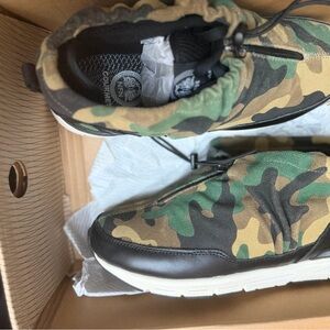 Camouflage Slip-On Sneakers